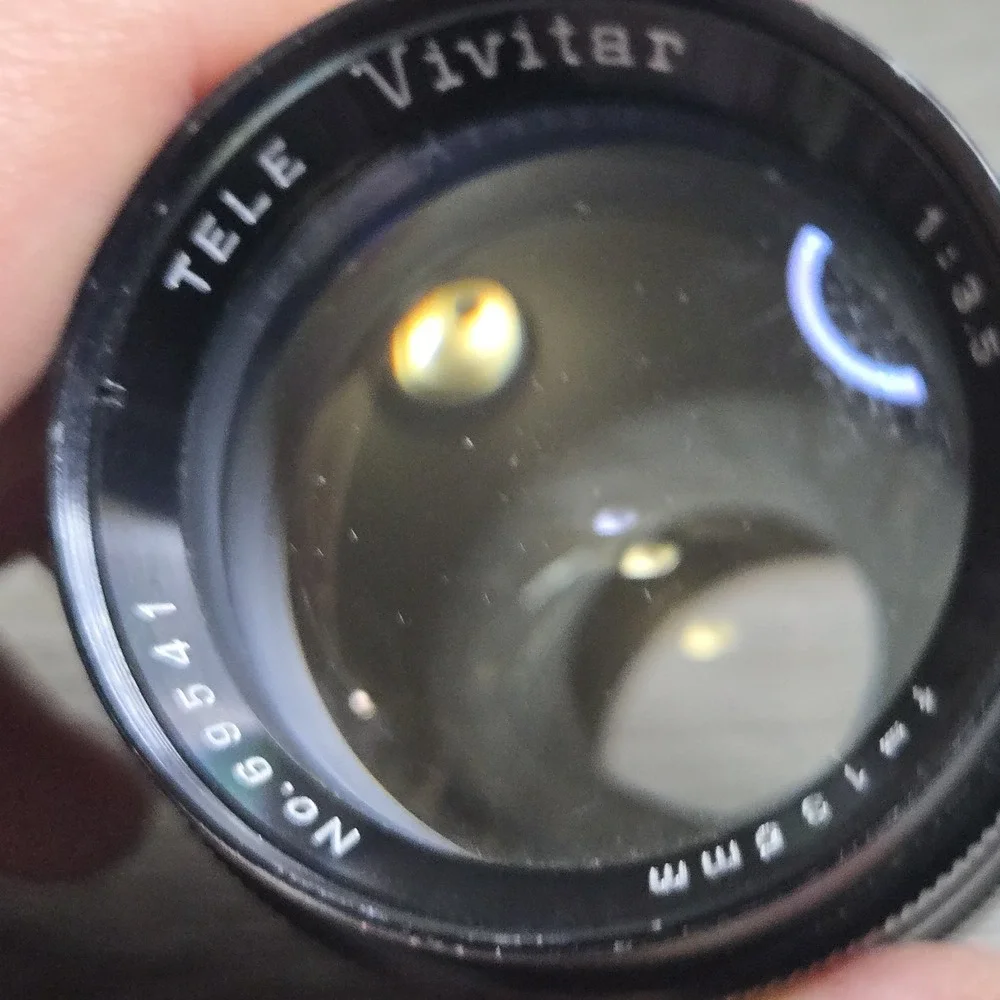 Vivitar Auto Tele-Zoom 55-135mm f/3.5 Screw Mount Auto Telephoto Lens No 69541